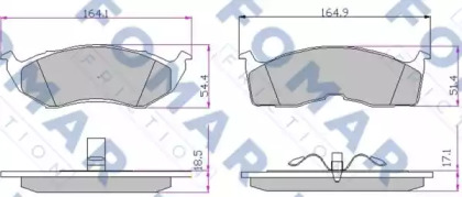 FOMAR FRICTION FO 903681