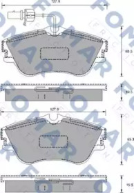 FOMAR FRICTION FO 904181