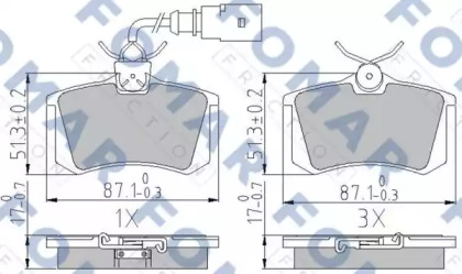 FOMAR FRICTION FO 904581