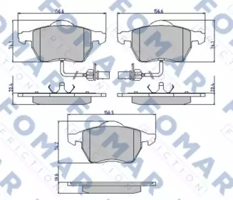 FOMAR FRICTION FO 906581