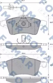 FOMAR FRICTION FO 907281