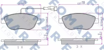 FOMAR FRICTION FO 907681