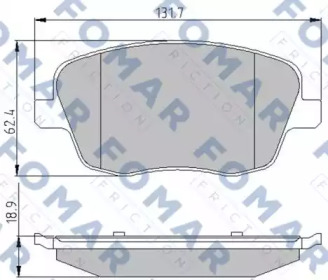 FOMAR FRICTION FO 908081