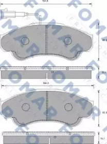 FOMAR FRICTION FO 909881