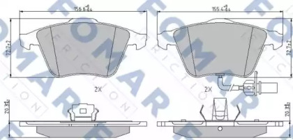 FOMAR FRICTION FO 912281