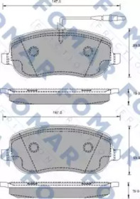 FOMAR FRICTION FO 912881