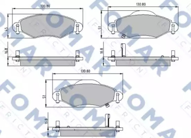 FOMAR FRICTION FO 913081