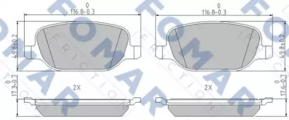 FOMAR FRICTION FO 913581