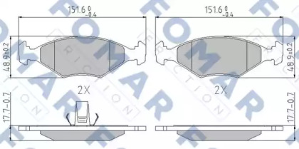 FOMAR FRICTION FO 913881