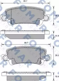 FOMAR FRICTION FO 914181