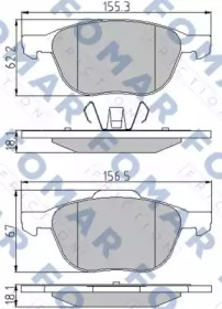 FOMAR FRICTION FO 914581