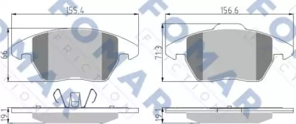 FOMAR FRICTION FO 918781