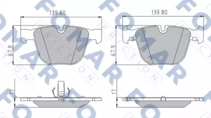 FOMAR FRICTION FO 920881