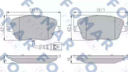 FOMAR FRICTION FO 922881