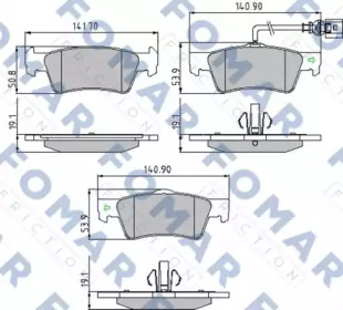 FOMAR FRICTION FO 923581