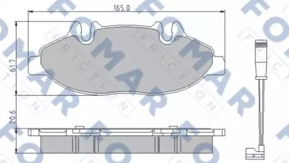 FOMAR FRICTION FO 923781