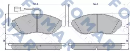 FOMAR FRICTION FO 924481