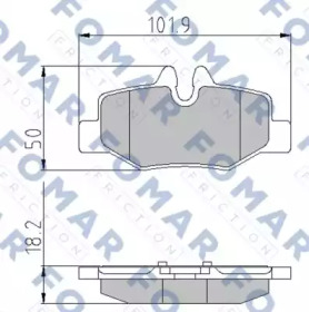 FOMAR FRICTION FO 924781