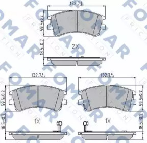 FOMAR FRICTION FO 924981