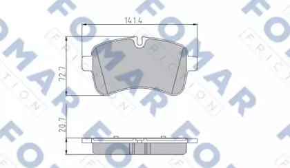 FOMAR FRICTION FO 925581