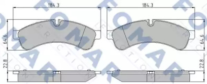 FOMAR FRICTION FO 929281