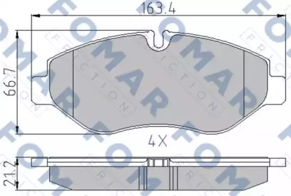 FOMAR FRICTION FO 929381