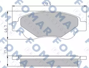 FOMAR FRICTION FO 929481