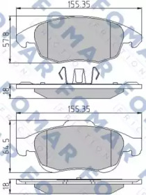 FOMAR FRICTION FO 929981