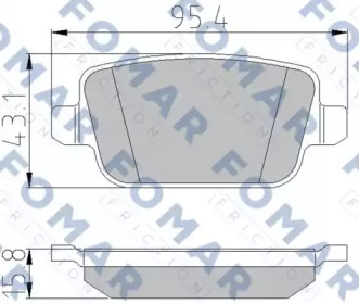 FOMAR FRICTION FO 930781