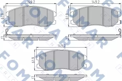 FOMAR FRICTION FO 930881