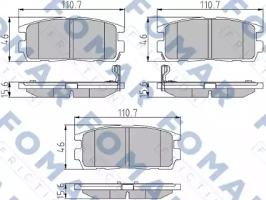 FOMAR FRICTION FO 930981