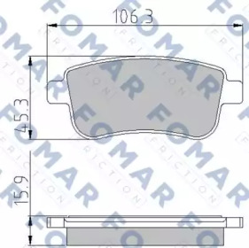 FOMAR FRICTION FO 931581