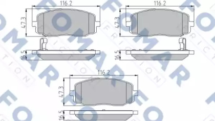 FOMAR FRICTION FO 932281