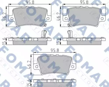 FOMAR FRICTION FO 932581