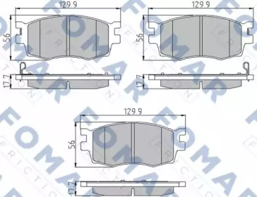 FOMAR FRICTION FO 932681