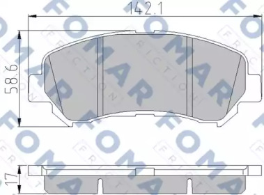 FOMAR FRICTION FO 933681