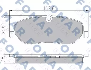 FOMAR FRICTION FO 934881