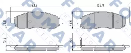 FOMAR FRICTION FO 935081