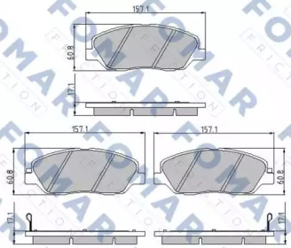 FOMAR FRICTION FO 935381