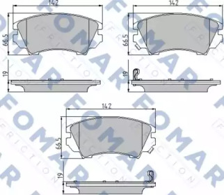 FOMAR FRICTION FO 936181