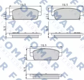 FOMAR FRICTION FO 936481