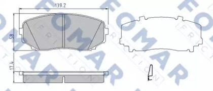 FOMAR FRICTION FO 957681