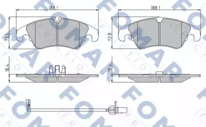 FOMAR FRICTION FO 962281