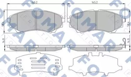 FOMAR FRICTION FO 969181