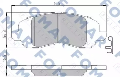 FOMAR FRICTION FO 973981