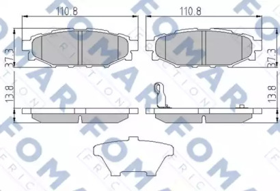 FOMAR FRICTION FO 974081