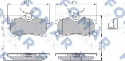 FOMAR FRICTION FO 992581