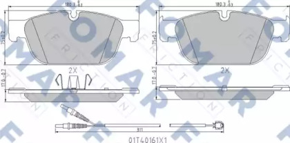 FOMAR FRICTION FO 996781