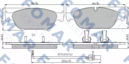 FOMAR FRICTION FO 998881