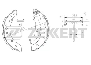 ZEKKERT BK-4053